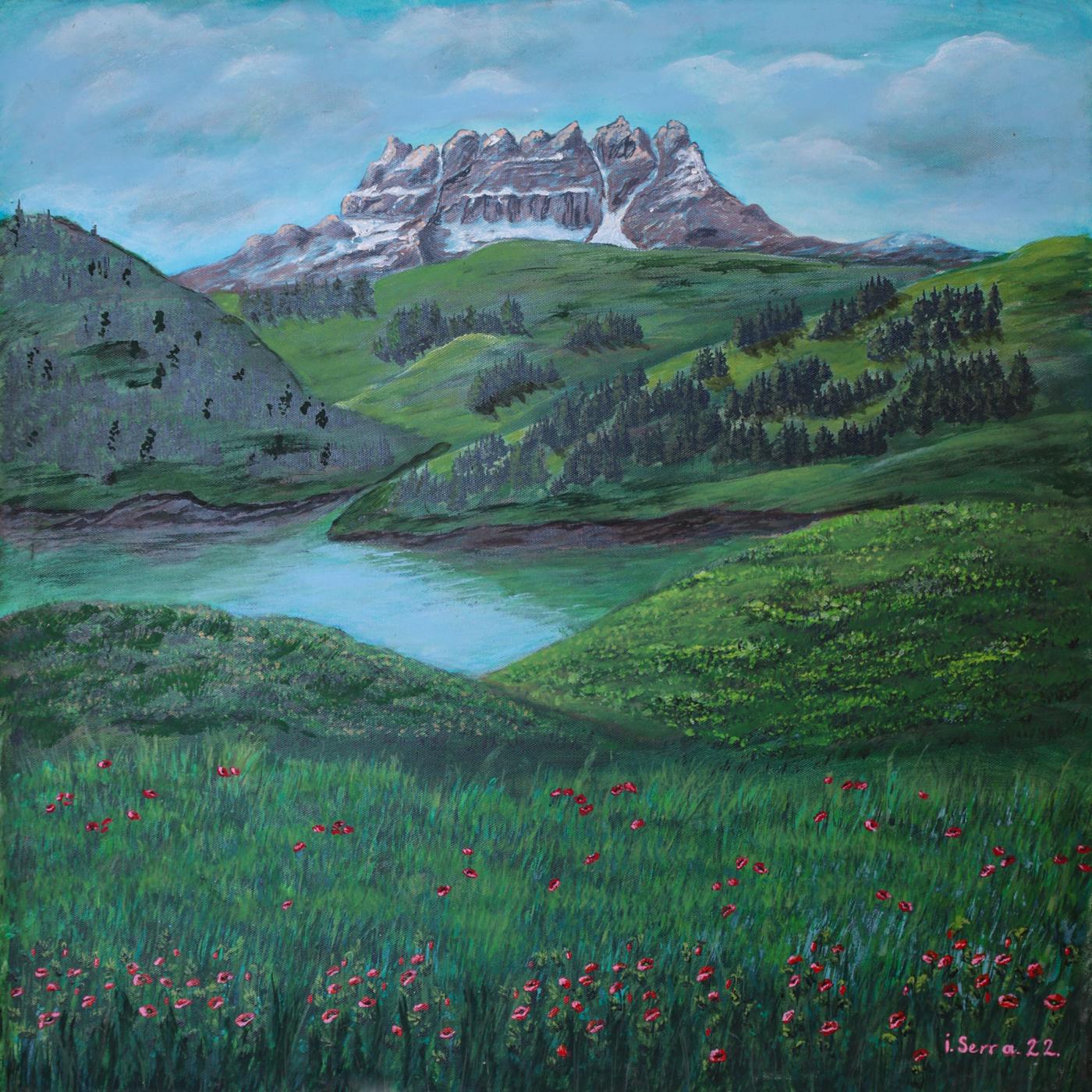 Dents-du-Midi et lac