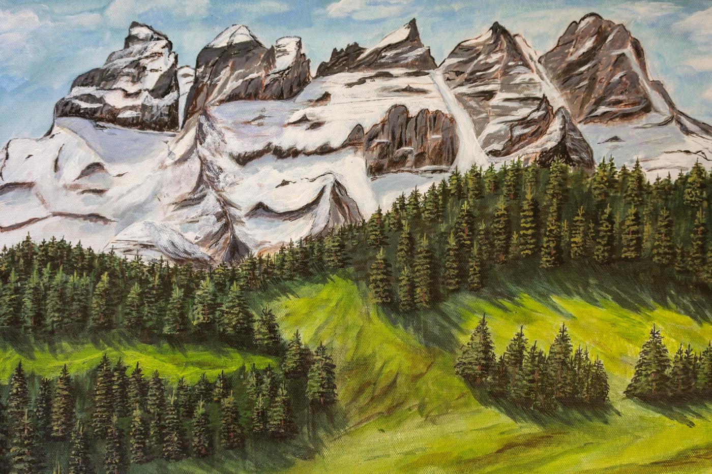 Dents-du-Midi depuis Champoussin