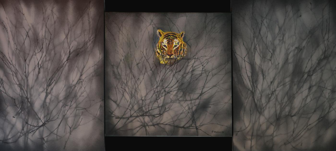 Triptyque – Présence abstraite